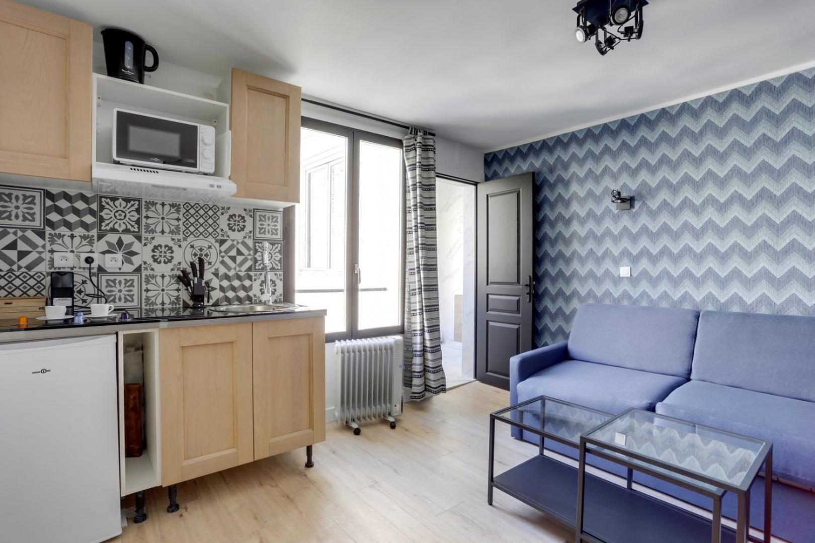 129 Suite Haïm, Nice Studio APT, best LOC Parijs Buitenkant foto